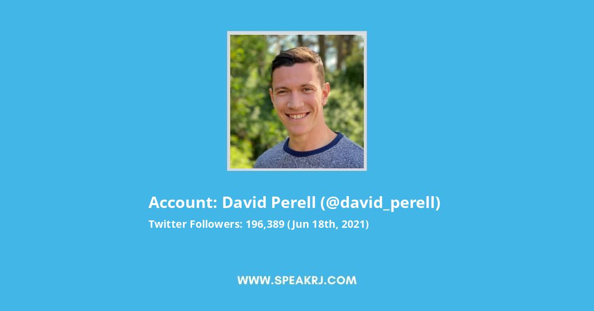 David Perell Twitter Stats