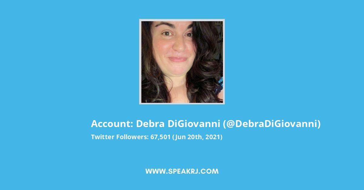 Debra DiGiovanni Twitter Stats