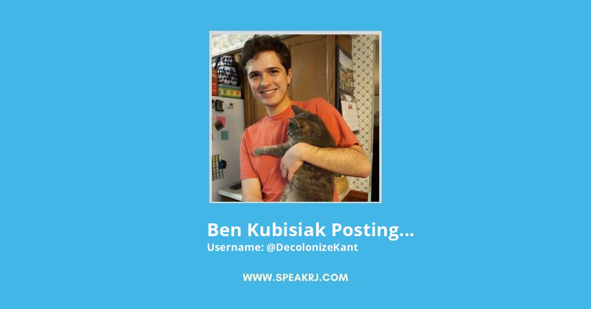 Ben Kubisiak posting his mustelids Twitter Stats