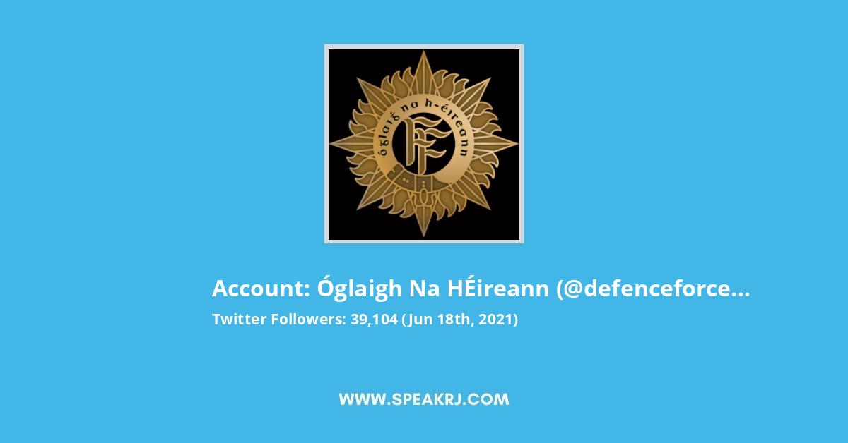 Óglaigh na hÉireann Twitter Stats
