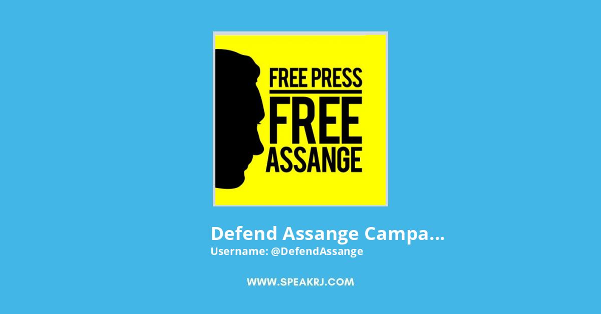 Defend Assange Campaign Twitter Stats