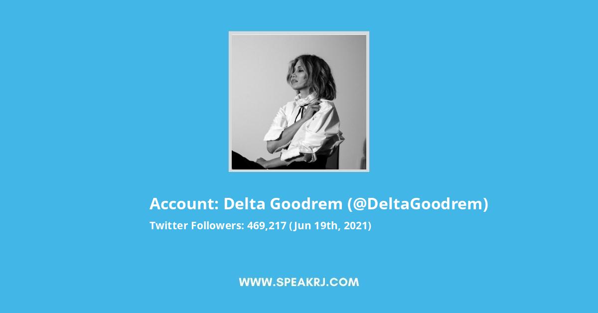 Delta Goodrem Twitter Stats