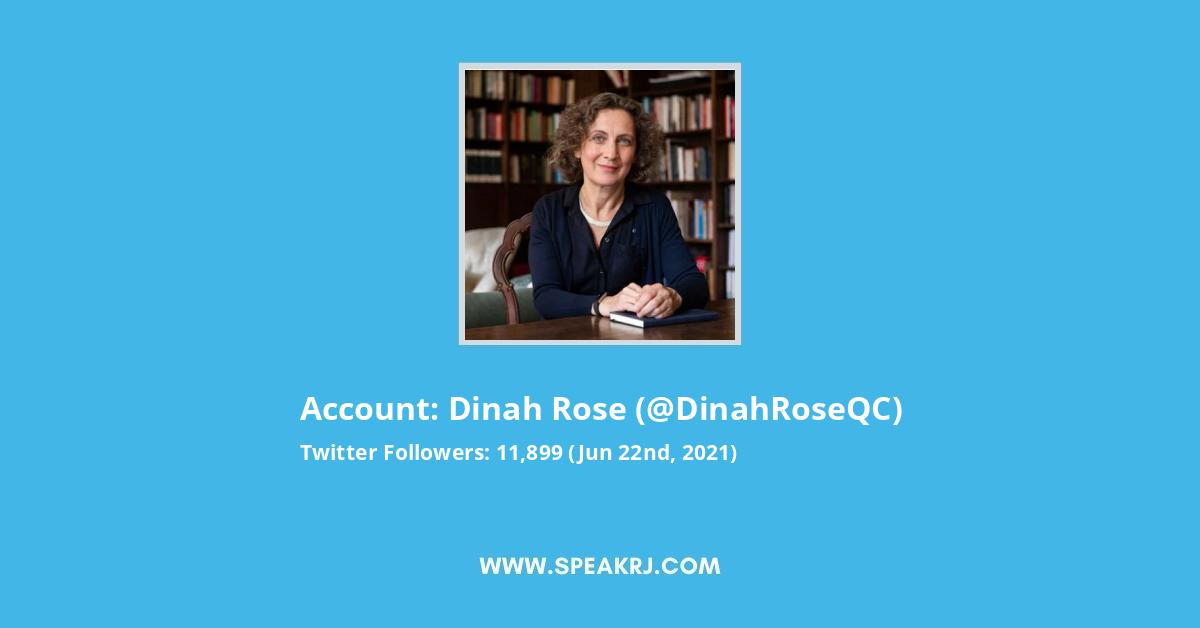 Dinah Rose Twitter Stats
