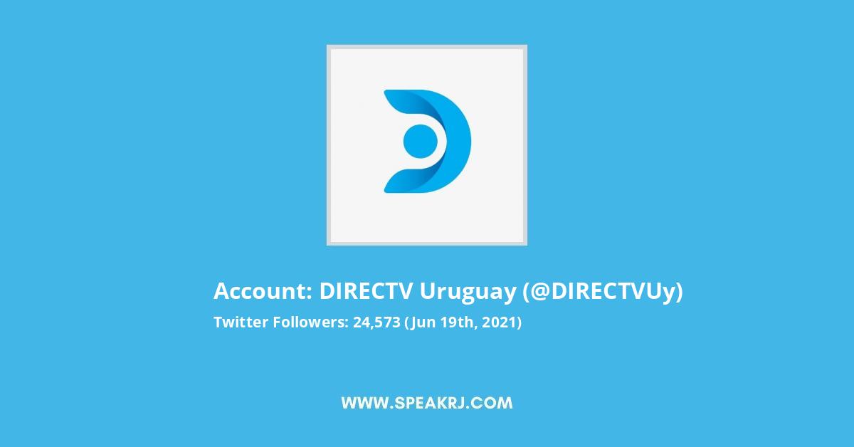 DIRECTV Uruguay Twitter Stats