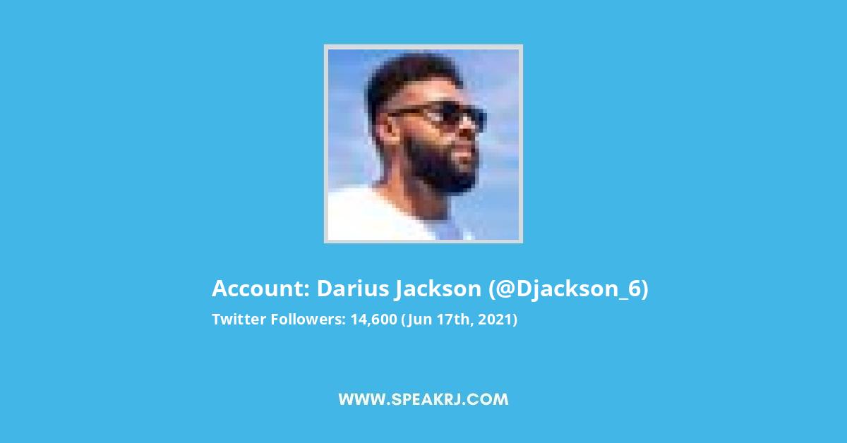 Darius Jackson Twitter Stats