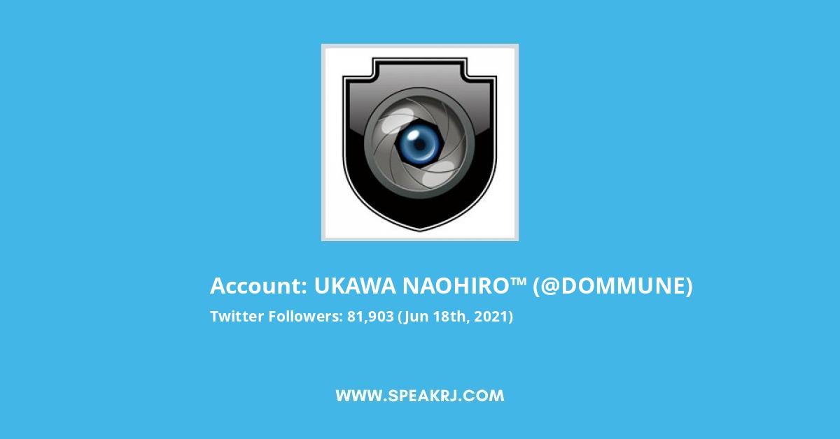 UKAWA NAOHIRO™ Twitter Stats
