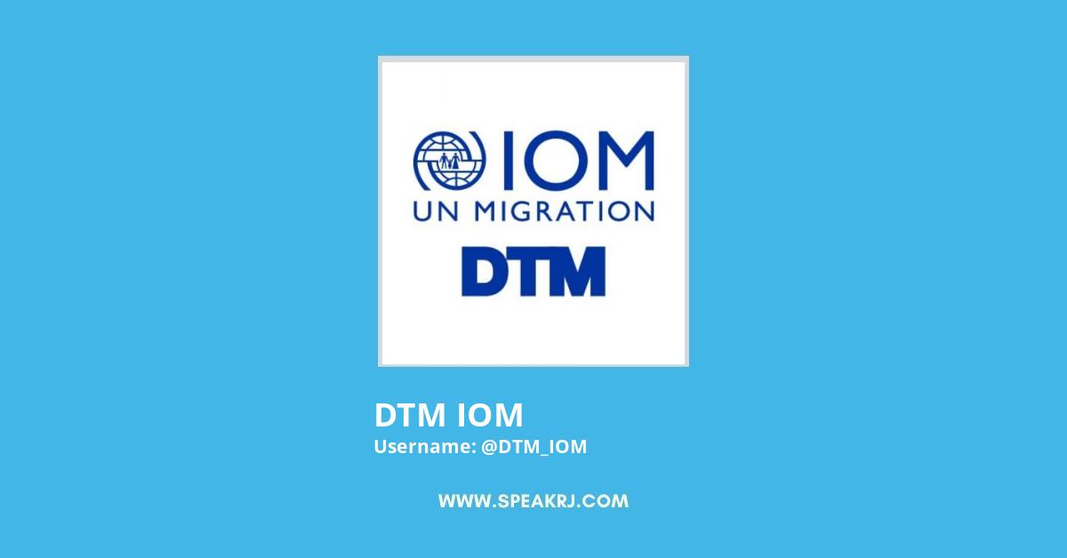 DTM IOM Twitter Stats