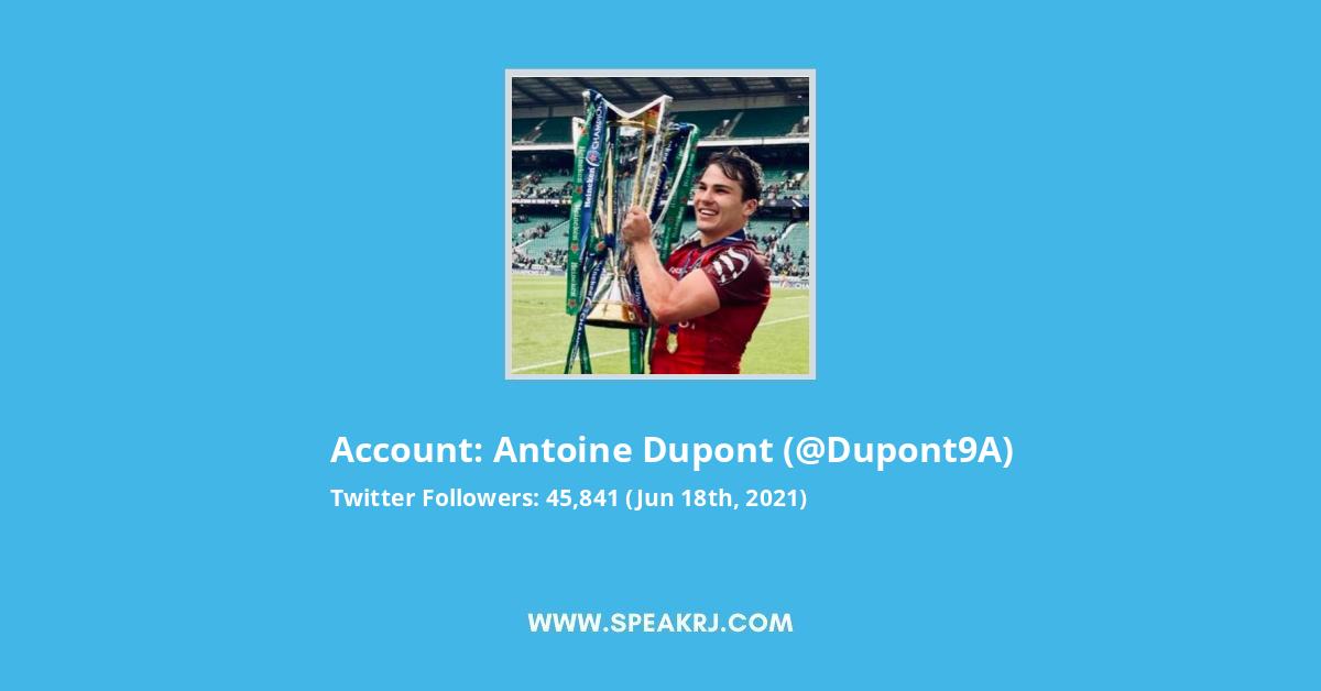 Antoine Dupont Twitter Stats