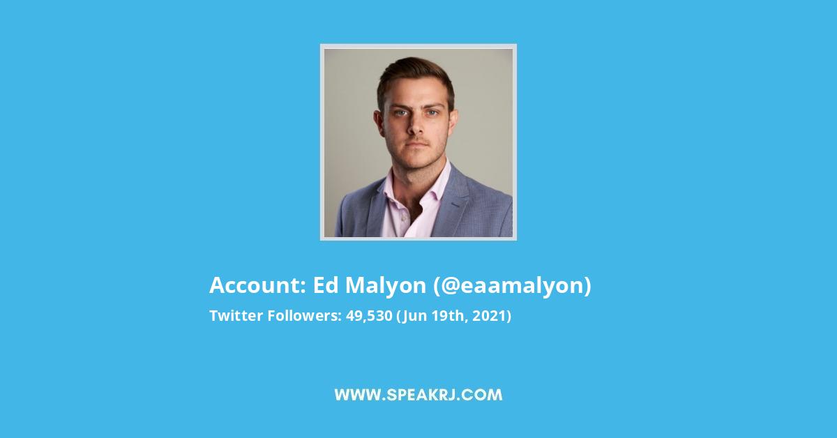 Ed Malyon Twitter Stats