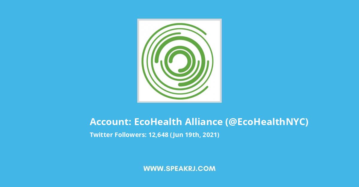 EcoHealth Alliance Twitter Stats