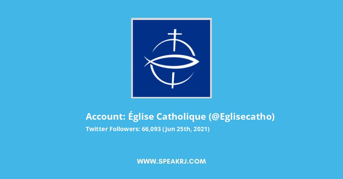 Église Catholique Twitter Stats