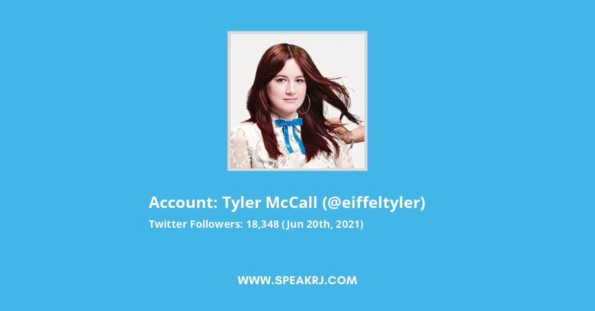 Tyler McCall Twitter Stats