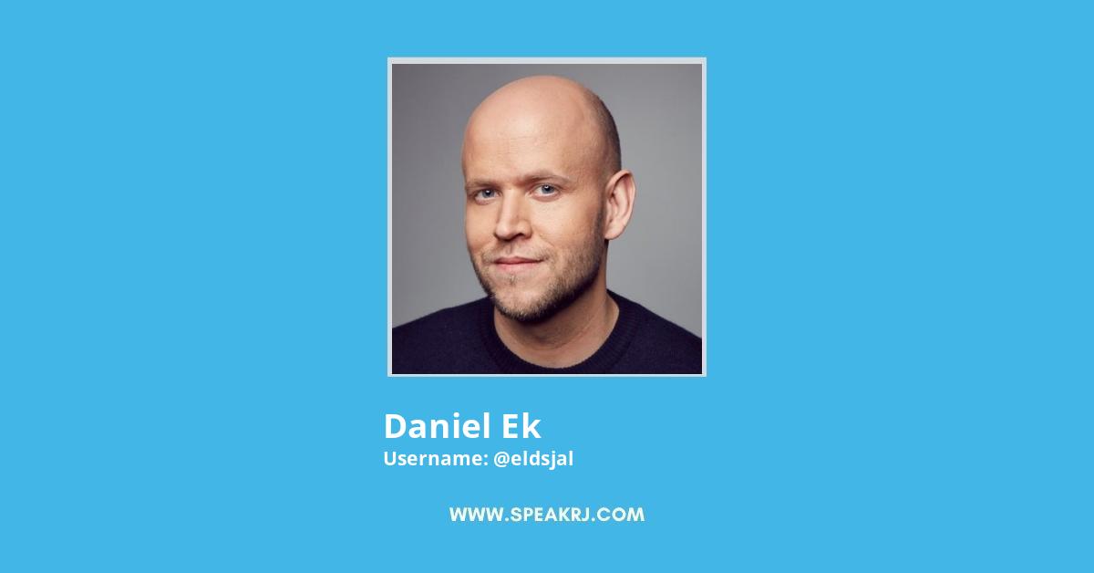 Daniel Ek (@eldsjal) / X