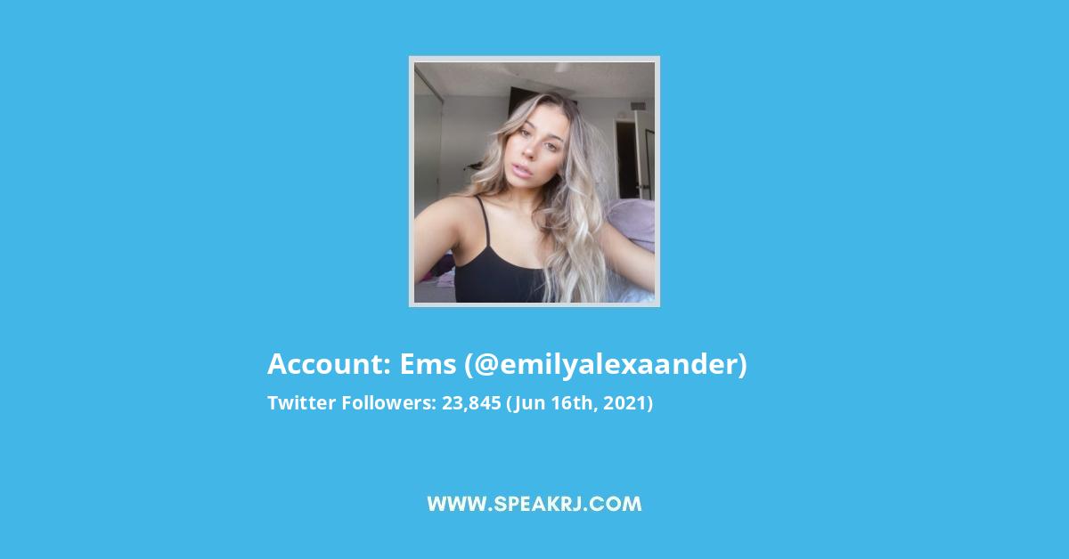 ems Twitter Stats