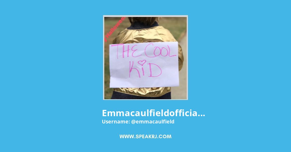 emmacaulfieldofficial Twitter Stats
