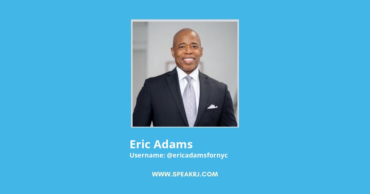Eric Adams Twitter Stats
