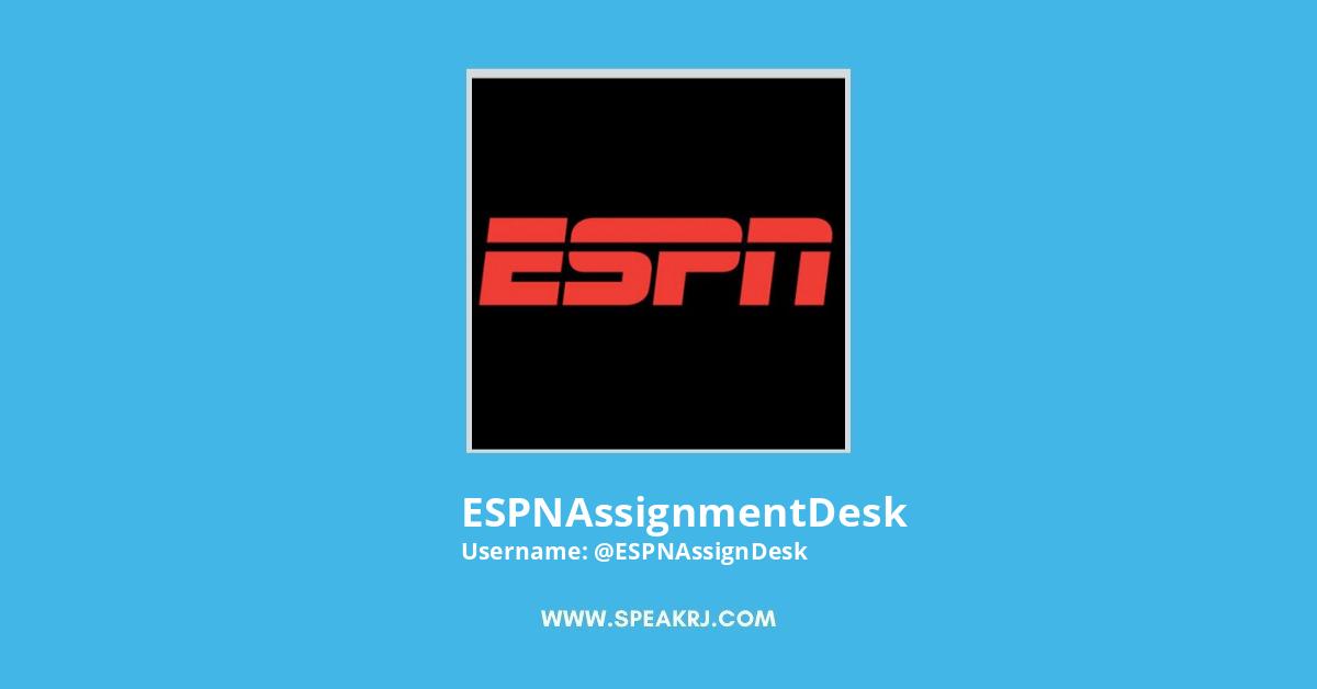 ESPNAssignmentDesk Twitter Stats