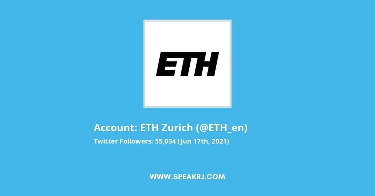 ETH Zurich Twitter Stats
