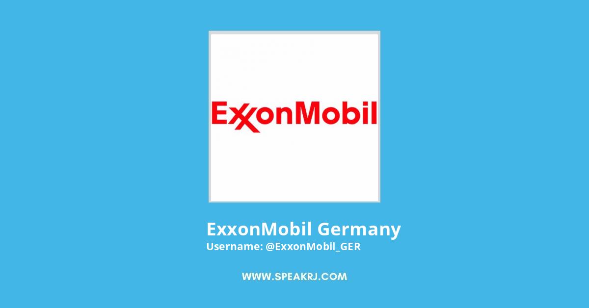 ExxonMobil Germany Twitter Stats