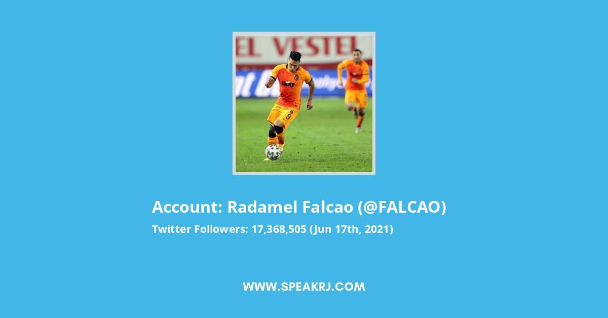 Radamel Falcao Twitter Stats