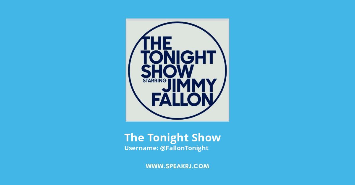 The Tonight Show Twitter Stats