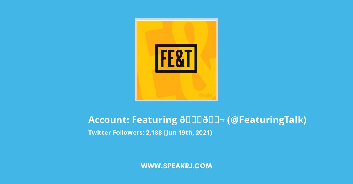 Featuring ππ¬ Twitter Stats