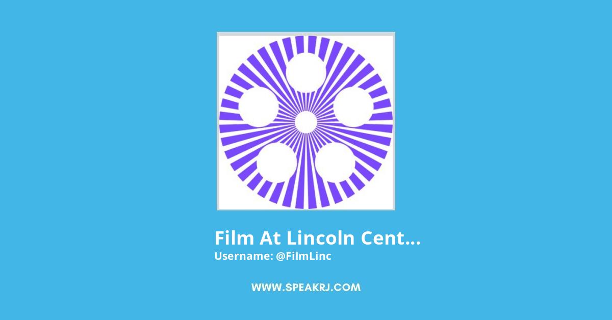 Film at Lincoln Center Twitter Stats