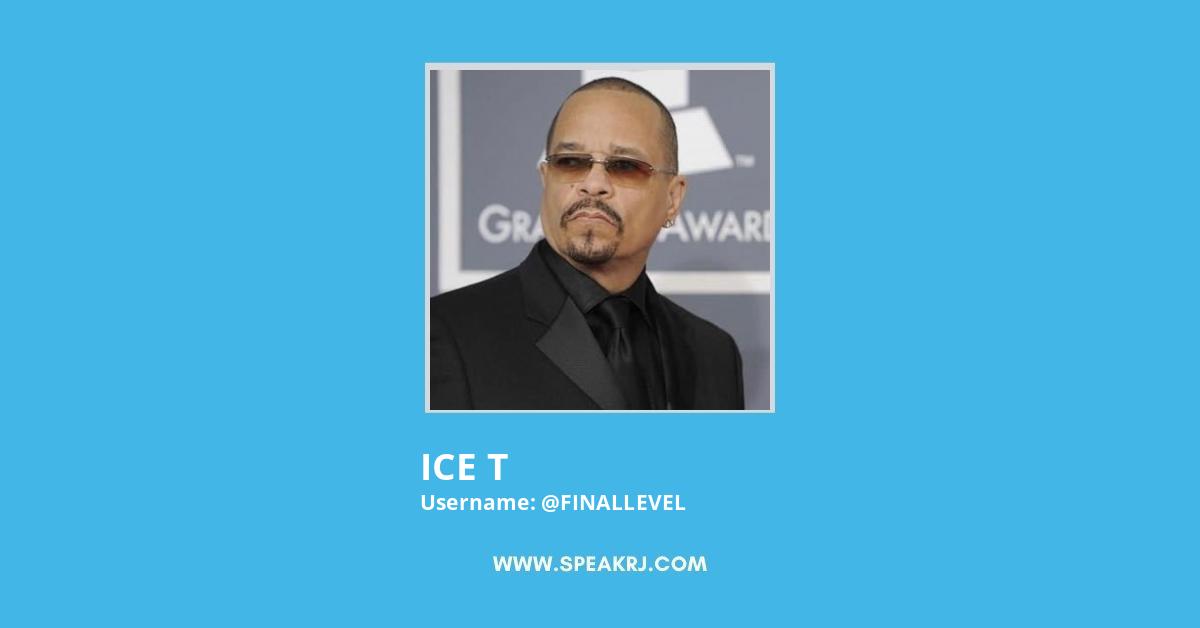 ICE T Twitter Stats