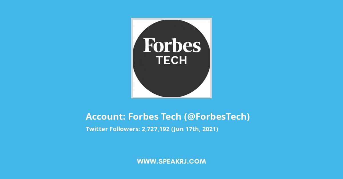 Forbes Tech Twitter Stats