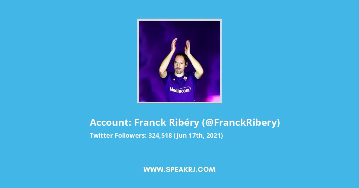 Franck Ribéry Twitter Stats
