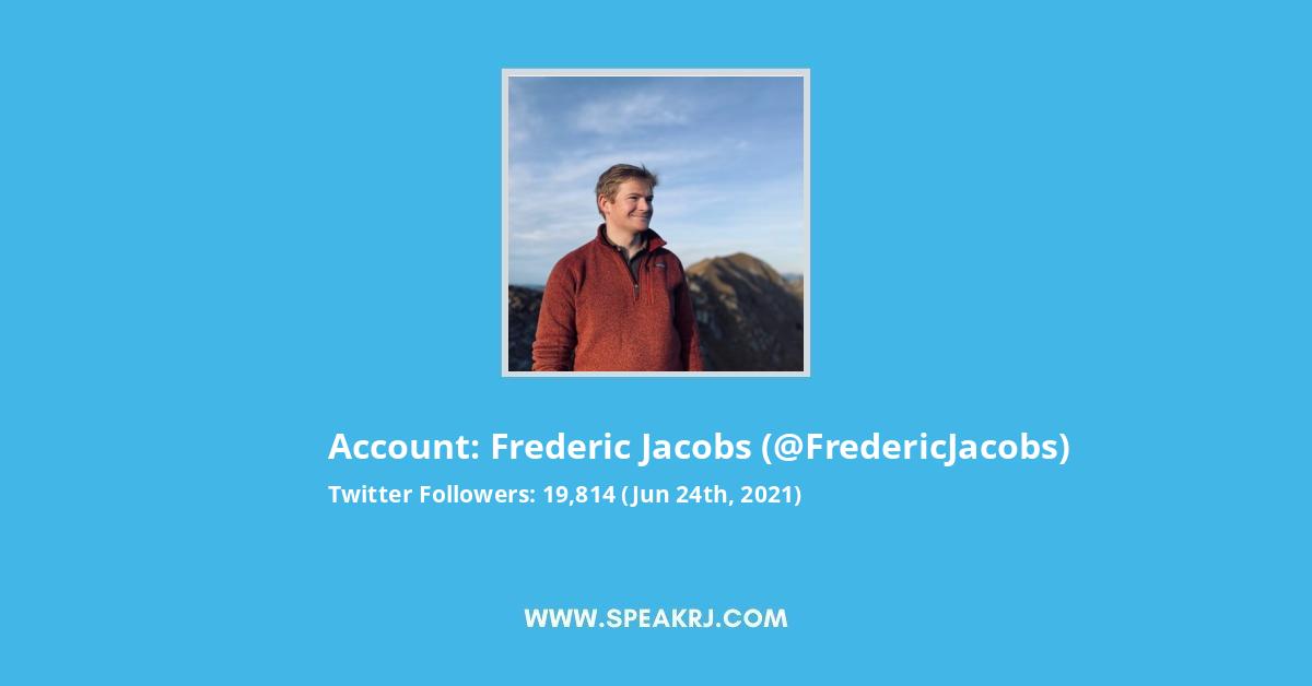 Frederic Jacobs Twitter Stats