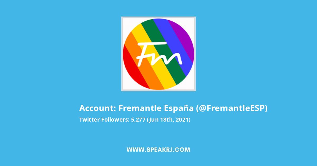Fremantle España Twitter Stats