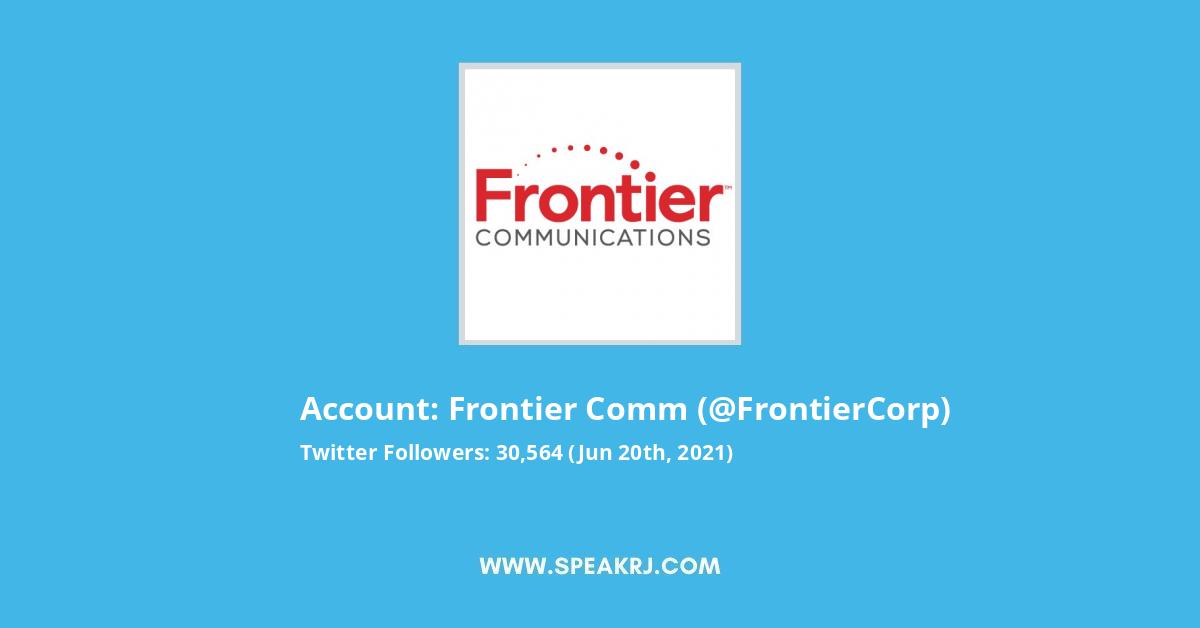 Frontier Comm Twitter Stats