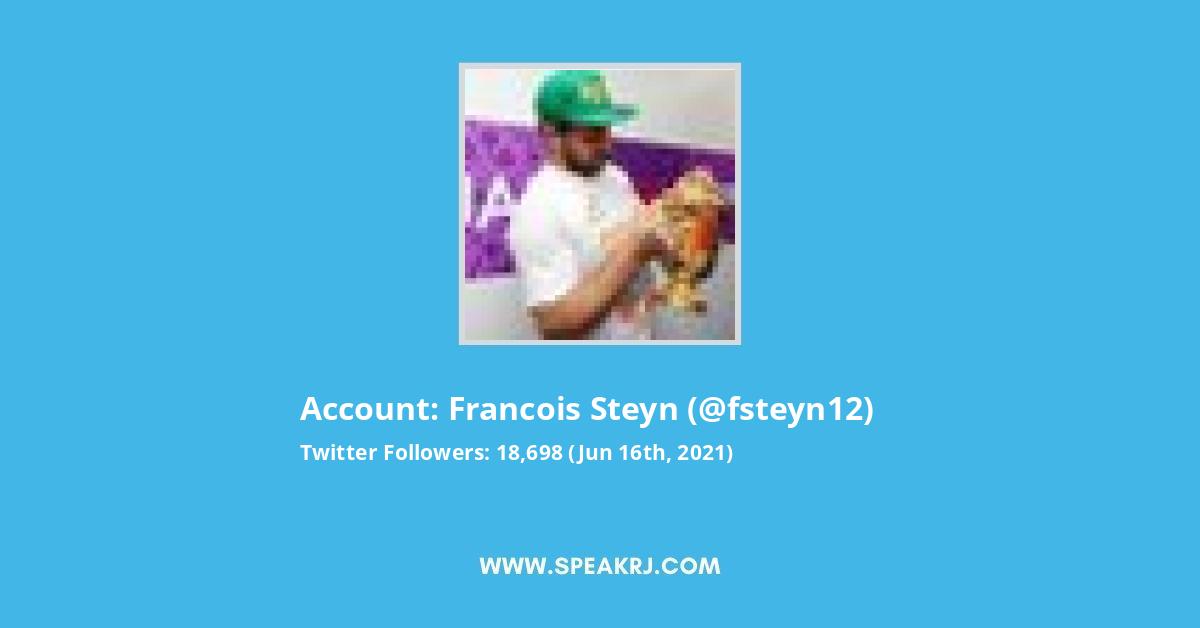 Francois Steyn Twitter Stats