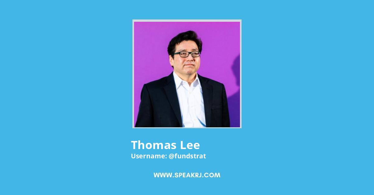 Thomas Lee Twitter Followers Statistics / Analytics - SPEAKRJ Stats