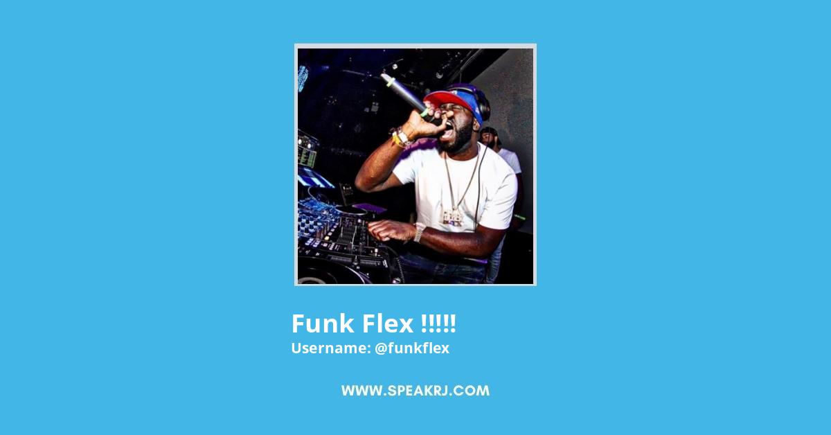 Funk Flex !!!!! Twitter Stats