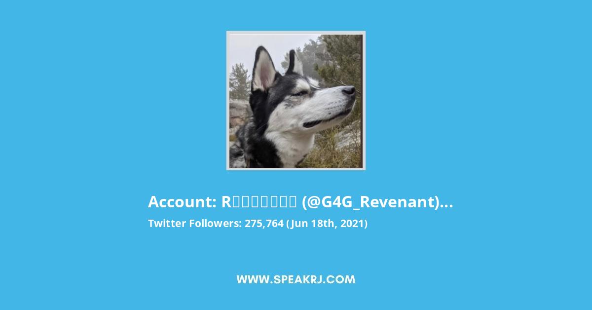 Rᴇᴠᴇɴᴀɴᴛ Twitter Stats