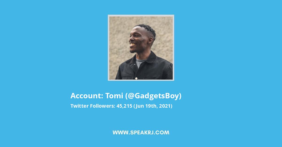 Tomi Twitter Stats
