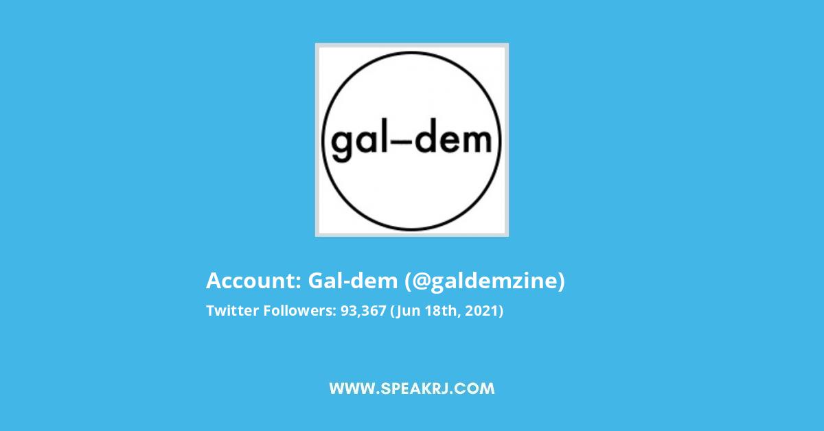 gal-dem Twitter Stats