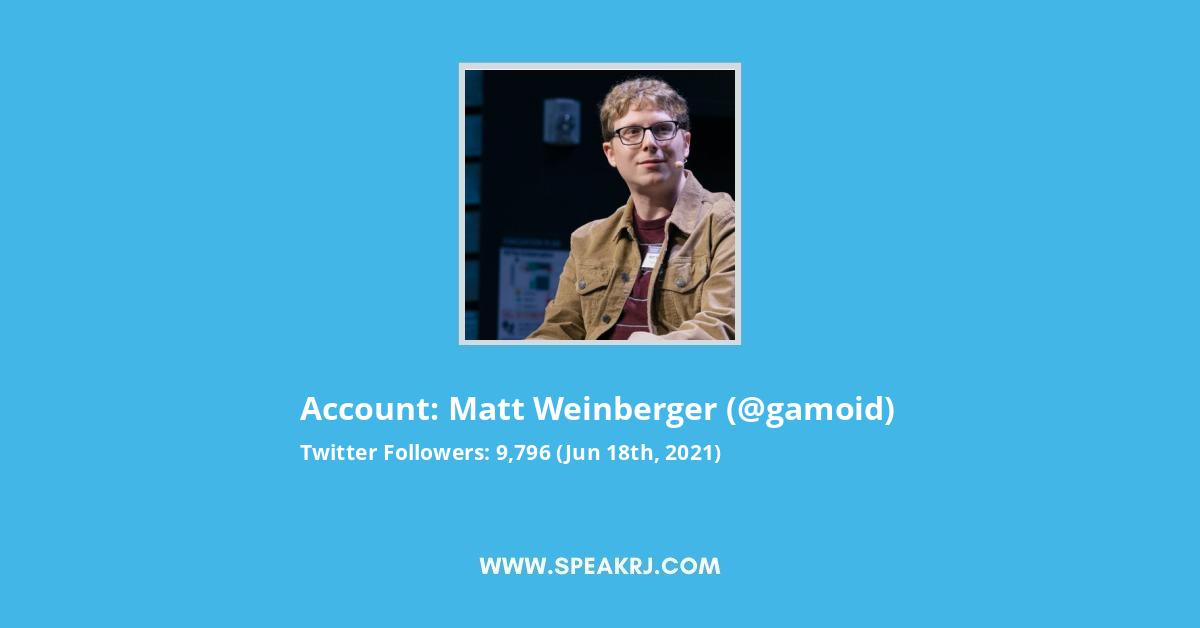 matt weinberger Twitter Stats