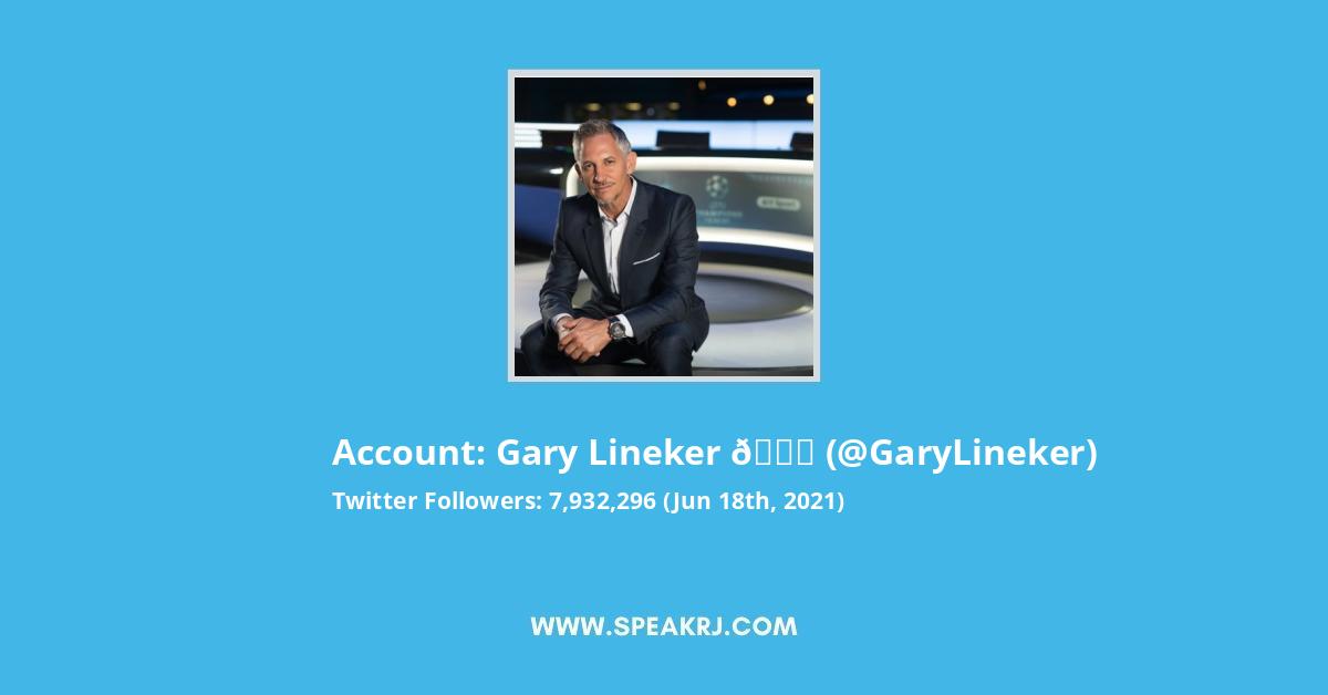 Gary Lineker 💙 Twitter Stats