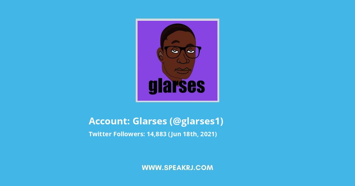 Glarses Twitter Stats