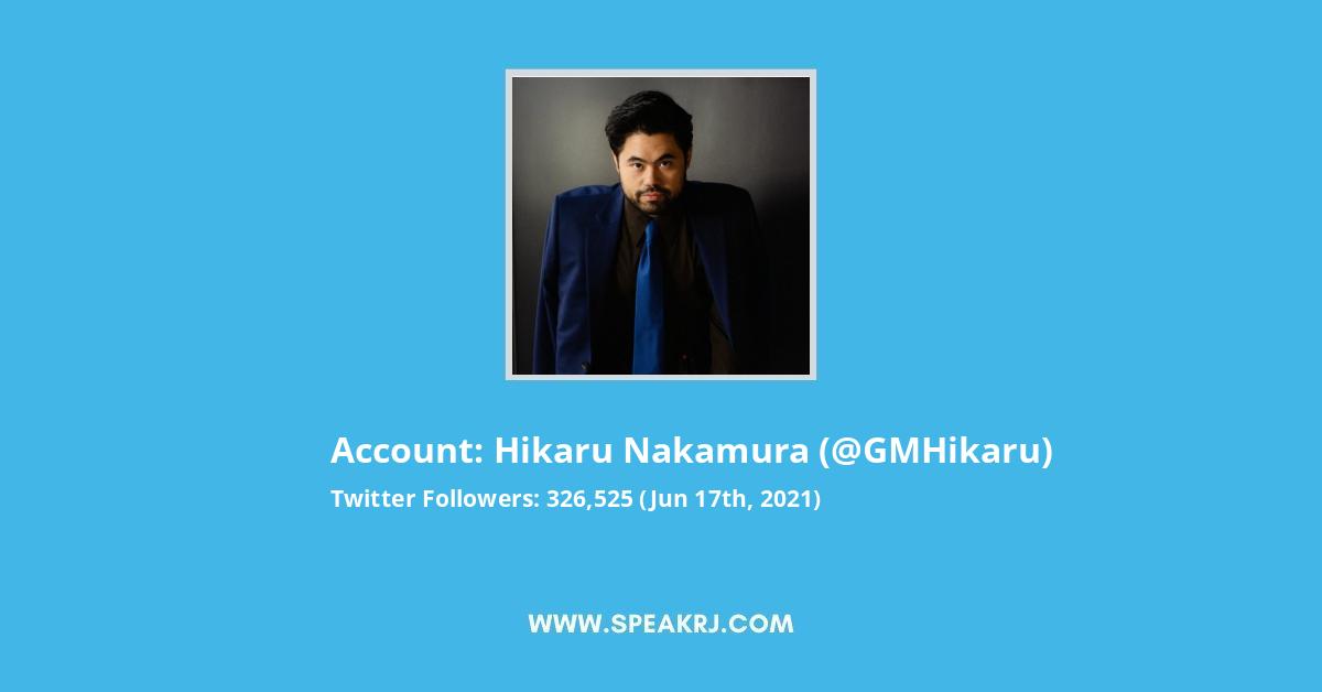 Hikaru Nakamura Twitter Followers Statistics / Analytics - SPEAKRJ
