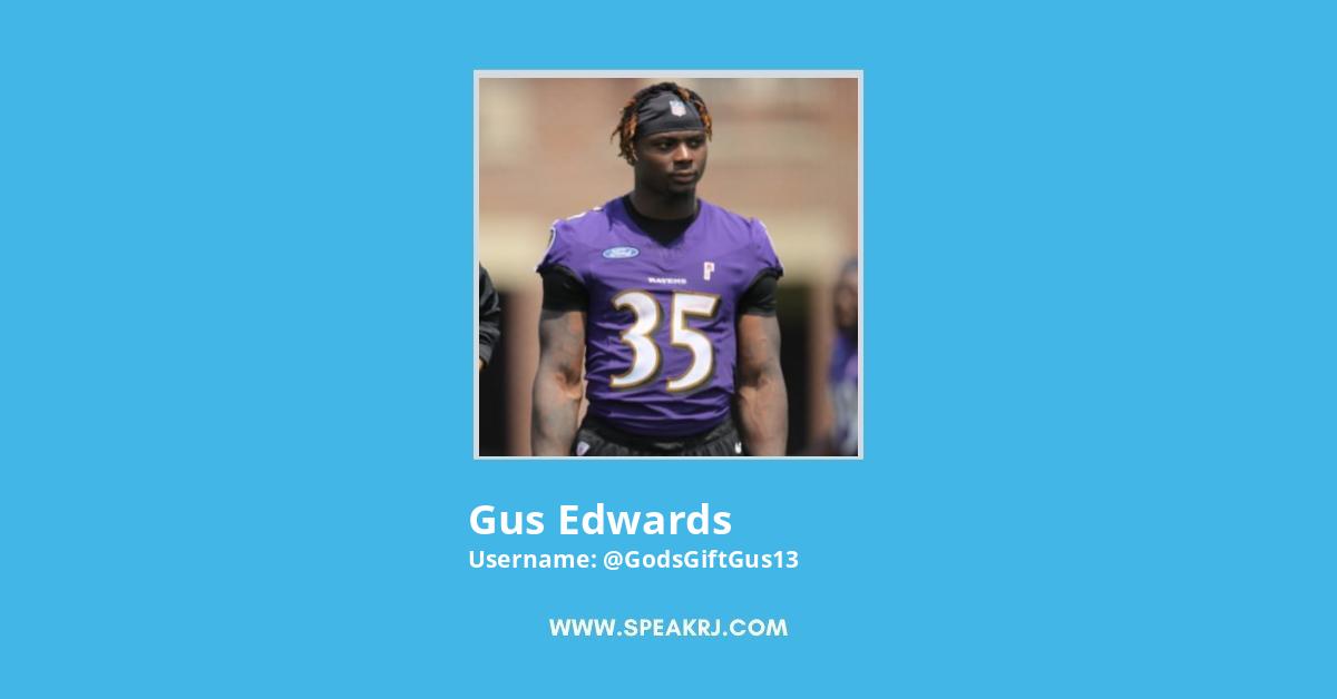 Gus Edwards Twitter Stats