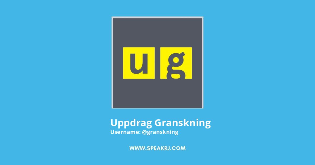 Uppdrag granskning Twitter Stats