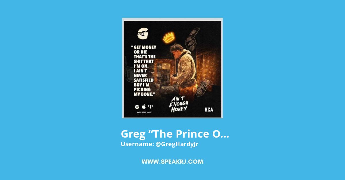 Greg “The Prince of War” Hardy Twitter Stats