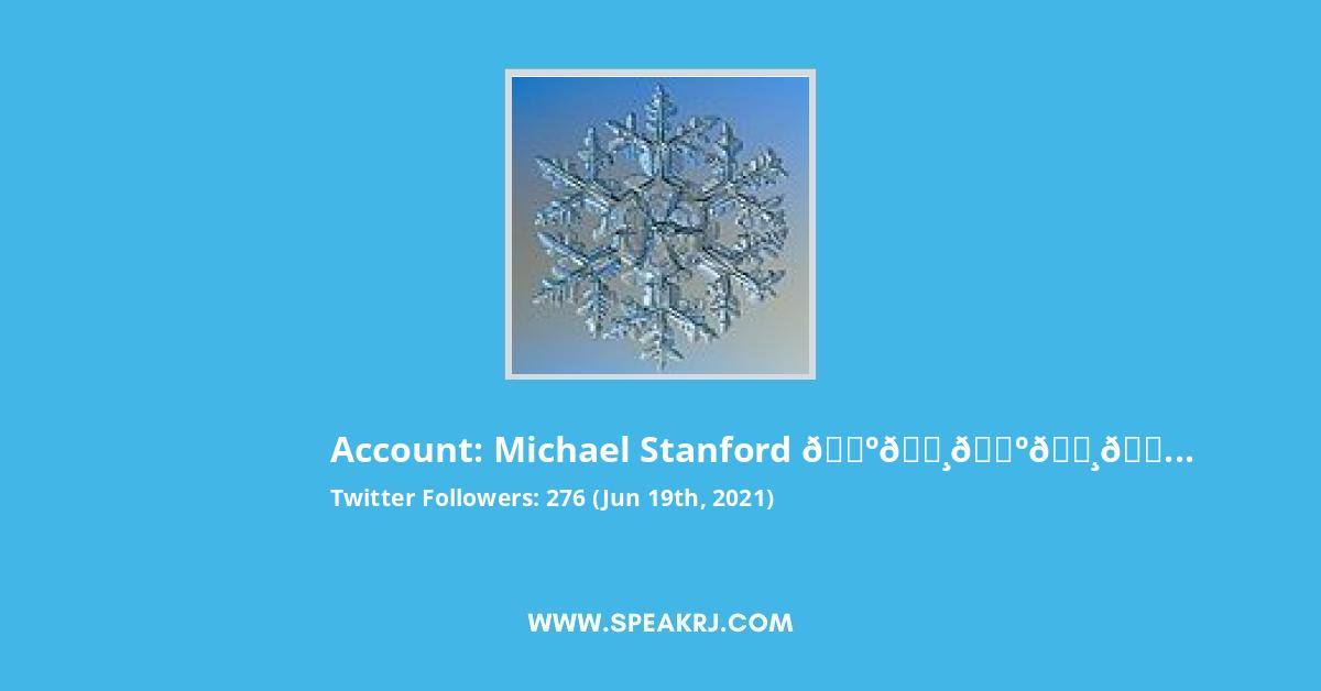 Michael Stanford ๐บ๐ธ๐บ๐ธ๐บ๐ธ Twitter Stats