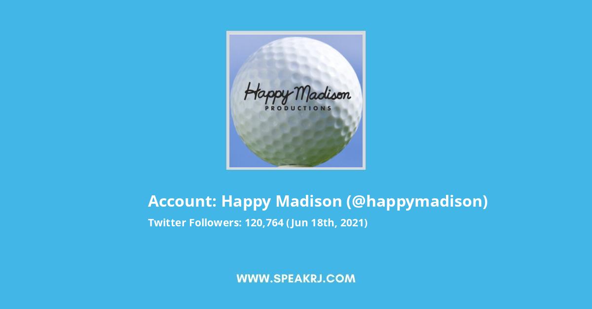 Happy Madison Twitter Stats
