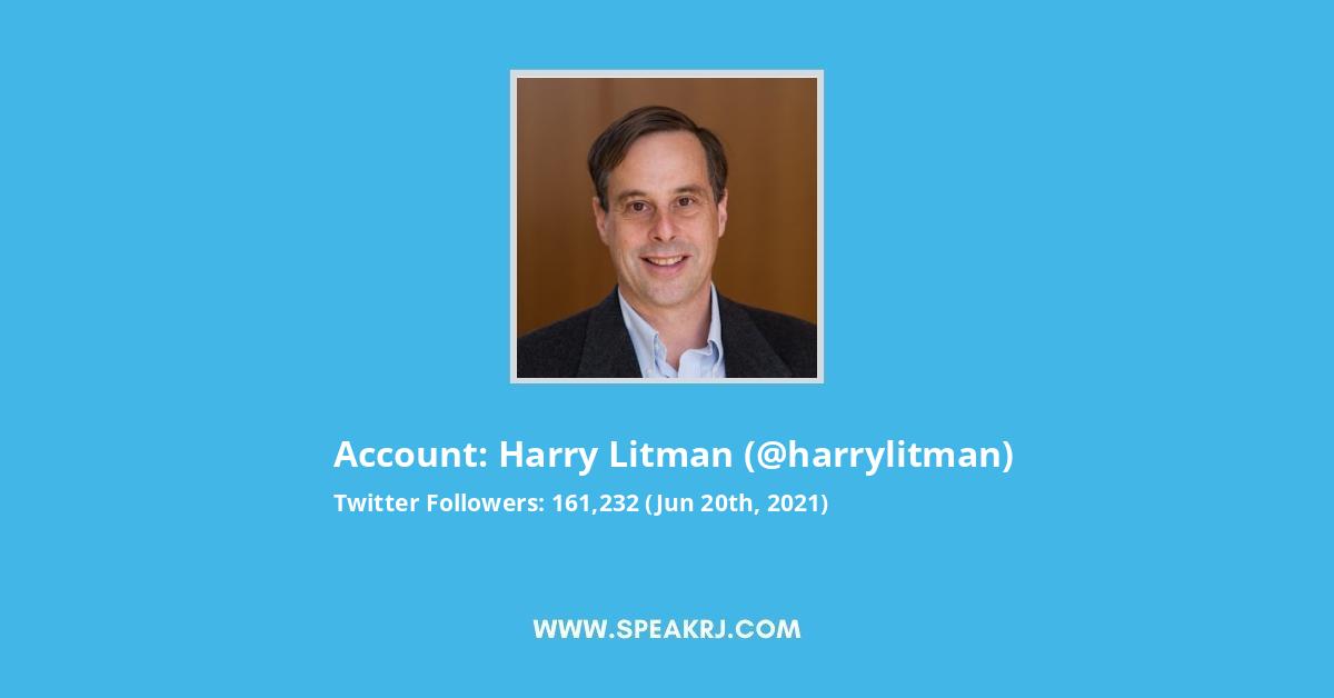 Harry Litman Twitter Stats