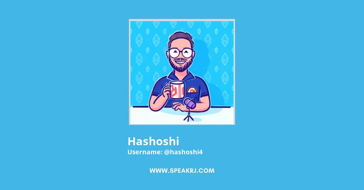 Hashoshi | Crypto YouTuber & Educator Twitter Stats
